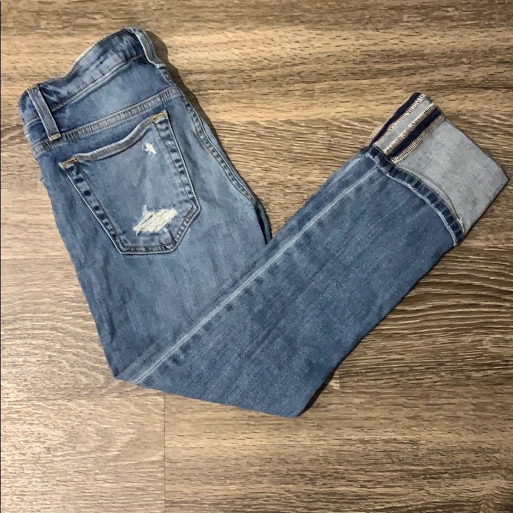 COPY - JOES JEANS cropped distressed